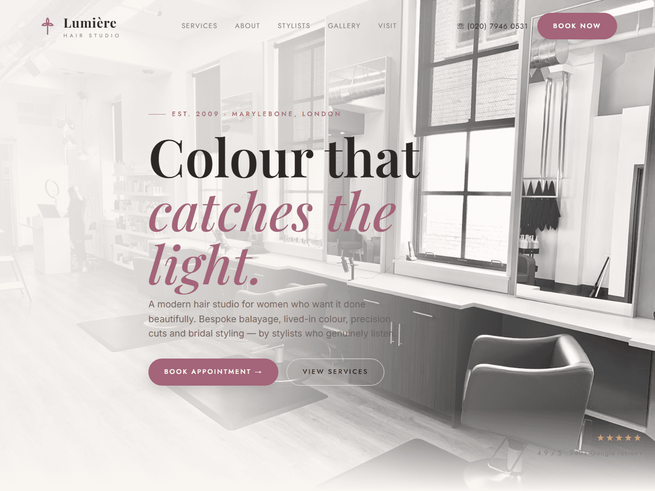 Lumière website